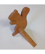 Vintage Door Stop Wedge Handcrafted Wooden Squirrel Country Farmhouse  - €15,40 EUR