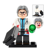 Herbert West Re-Animator Horror Movie Lego Compatible Minifigure Brick T... - $55.97 MXN