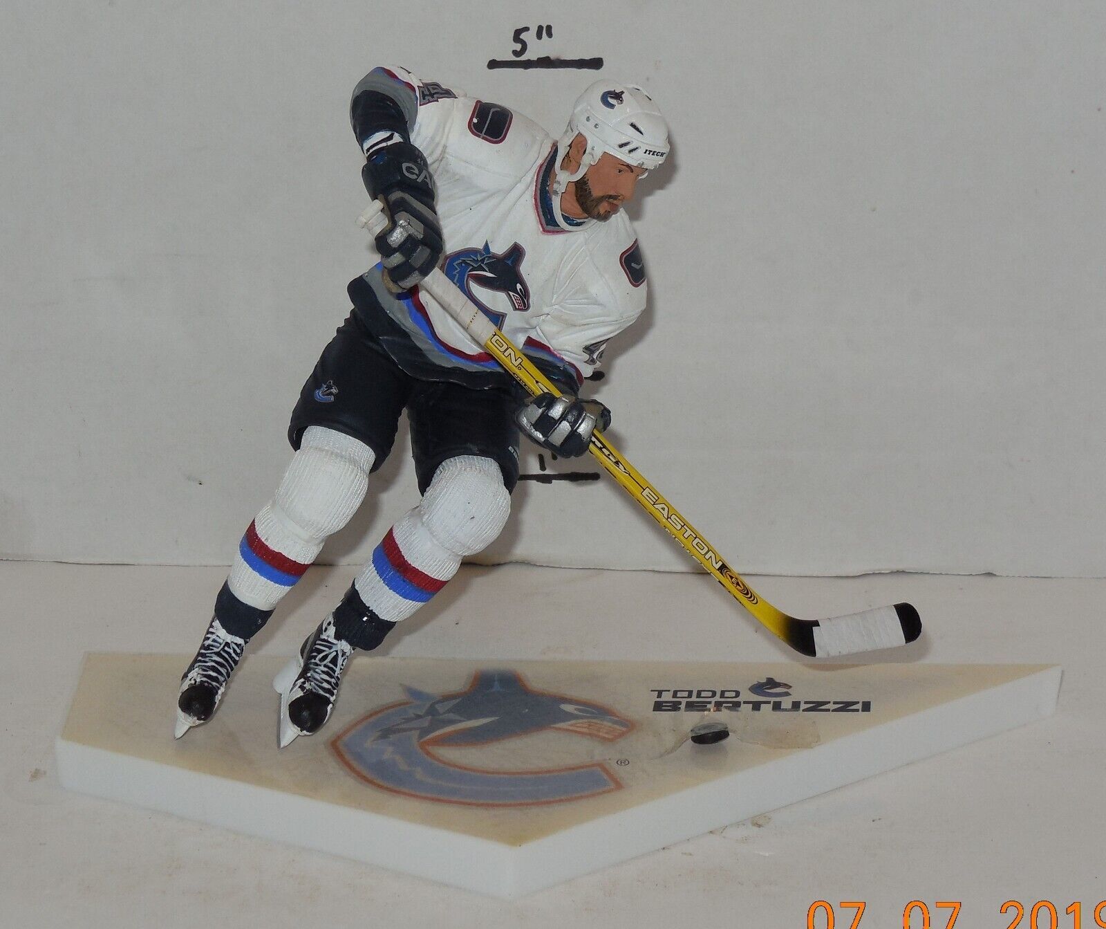Primary image for McFarlane NHL Series 7 Todd Bertuzzi Action Figure VHTF Vancouver Canucks