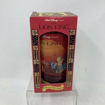 VINTAGE 1994 THE LION KING GLASS CUP WALT DISNEY COLLECTOR SERIES BURGER... - $20.79