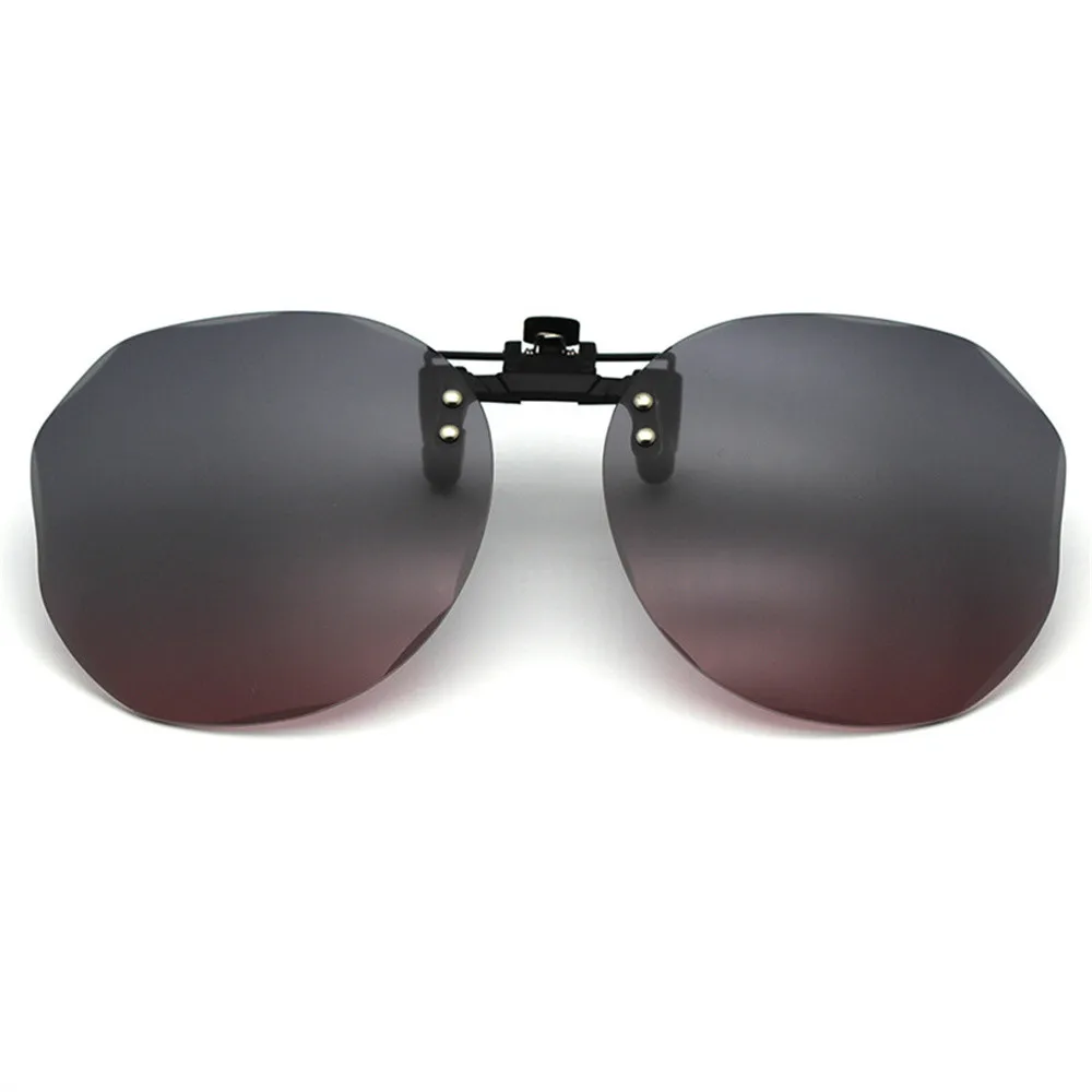 Sporting Women SunglAes Clip-on Polarized Optical GlAes Clip Diamond Cut Mirror  - £23.90 GBP