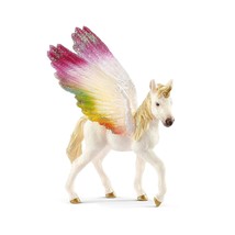 Schleich bayala, Unicorn Toys for Girls and Boys, Winged Rainbow Baby Unicorn Fo - £25.57 GBP