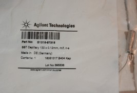 Brand New Agilent SST Capillary 130x0.12mm G1316-87315 - $47.00