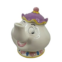 Vintage Disney Beauty And The Beast Mrs Potts Teapot USA 1990 - $34.64