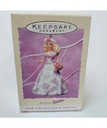 Vintage Keepsake Ornament Springtime Barbie Collector&#39;s Series 1995 Hand... - £18.13 GBP