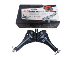 Vintage Craftsman 45 Degree Miter Box and Corner Clamp w/ Box - $17.77
