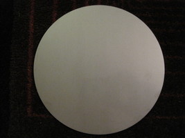 1 Pc of 1/16&quot; (.0625) Stainless Steel Disc x 4-1/8&quot; Diameter, 304 SS, 16ga,Round - £17.70 GBP