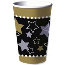 Hollywood Themed Party 16 oz Paper Beverage Cups 8 Per Package Party Supplies - £2.37 GBP