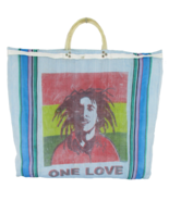 Ultra RARE Bob Marley One Love Vintage Mexico Mesh Tote Bag Market Beach... - €63,47 EUR