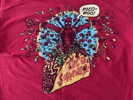Marvel Deadpool &quot;Taco Surprise&quot; T-Shirt Size M | Loot Crate Loot Wear Exclusive - £6.83 GBP