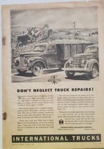 International Trucks Magazine Ad 1944 Farm Trucks - £9.57 GBP