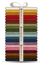 Fat Quarter Bundle - Timeless Linen Henry Glass &amp; Co. Blenders 32 Pieces M205.24 - £63.53 GBP