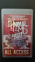 THE ANIMAL IN ME / SURVIVE THIS / INDIRECTIONS 2011 TOUR LAMINATE BACKST... - $65.00