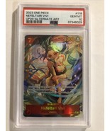 PSA 10 Nefeltari Vivi Alt Art Kingdoms of Intrigue OP04-118 One Piece - $60.78