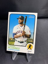 2022 Topps Heritage Baseball Yordan Alvarez Base #189 Houston Astros - £1.17 GBP