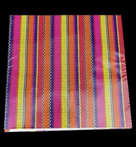 VTG Wrapping Paper Sheet All Occasion Gift Flat Wrap Hippie Geometric 30... - $268.68 MXN