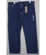 Levi&#39;s 505 Regular Fit Jeans Men&#39;s 44x32 Dark Stone Wash Big &amp; Tall NWT - €33,73 EUR