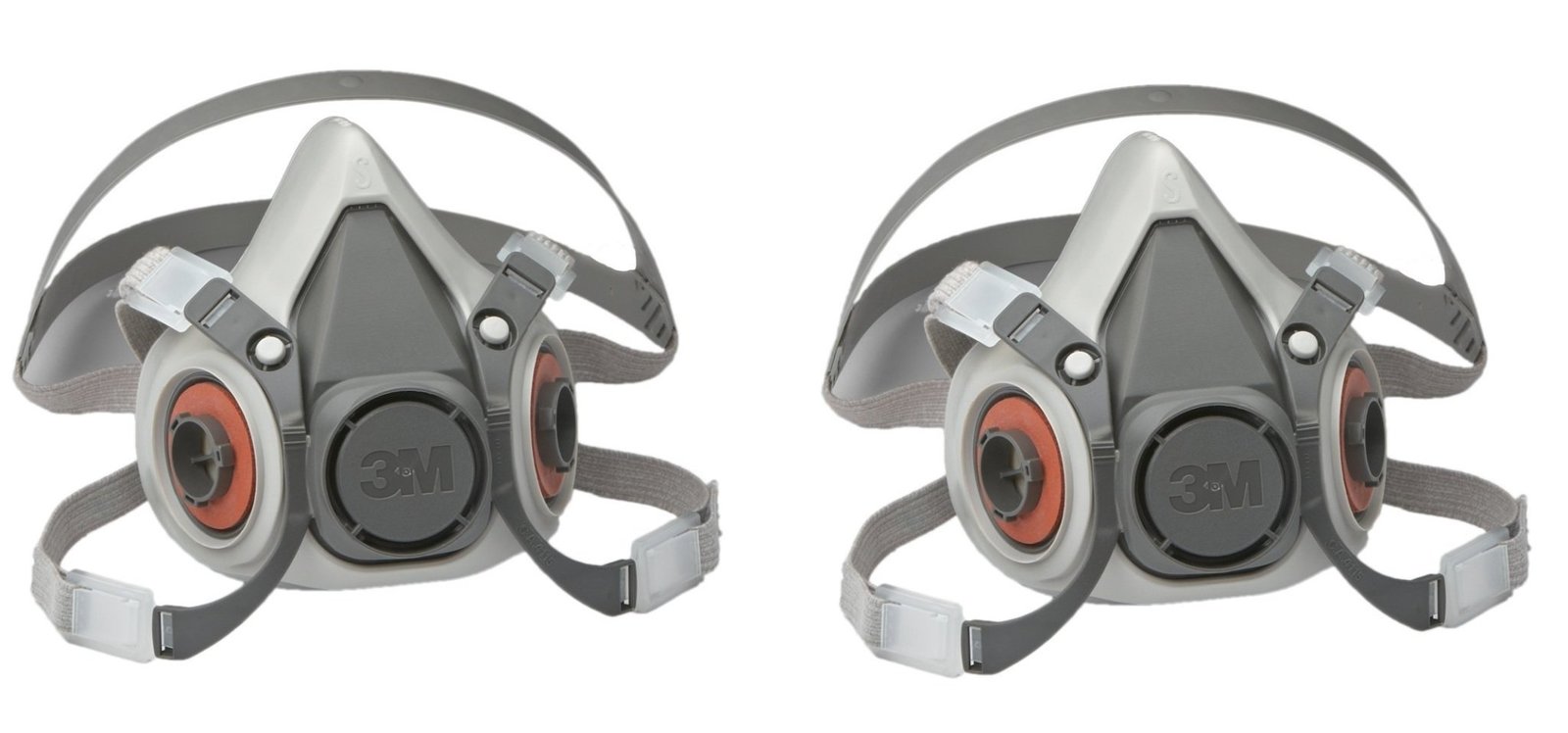 3M Half Facepiece Reusable Respirator 6100/07024(AAD), Respiratory Protection Vl