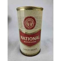 National Bohemian Light Beer National Brewing Co Baltimore MD Pull Tab Can EMPTY - £30.27 GBP