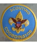 Vintage Scouting Coordinator Sew-On/Iron-On Patch – Gently Used – VGC – ... - £4.63 GBP
