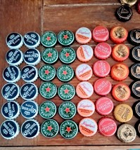 86 Beer Caps Lot, Mixed Assortment Beer Bottle Caps, Beer Crowns, Free Shipping. - £11.65 GBP