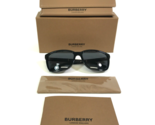 Burberry Sunglasses B4181 3001/87 Black Brown Nova Check with Black Lenses - $102.63