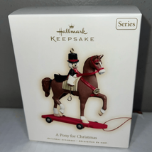 2008 Hallmark Keepsake Ornament A Pony for Christmas 11th in Series Horse - £10.96 GBP