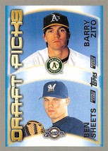 2010 Topps Cards Your Mom Threw Out #CMT165 Barry Zito &amp; Ben Sheets ⚾ - £0.69 GBP