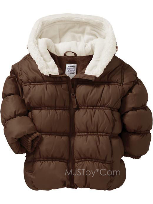 NWT Hooded Frost-Free Quilted Warm Jackets Girl Toddler Faux Fur Coat Sz 2T 5T - £35.91 GBP