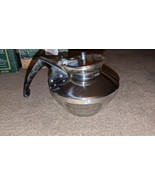 VINTAGE 50&#39;s PYREX WARE Teamaker Inc.Teakoe 8 Cup Glass Teapot Stainless... - $845.80 MXN
