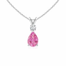 Authenticity Guarantee

ANGARA 0.82 Ct Pink Sapphire Teardrop Pendant with Di... - £862.66 GBP