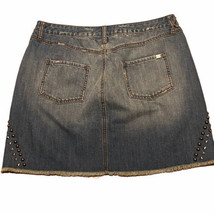 Womens Stetson Jean Skirt Size14 Studded Raw Edge Hem 11-060-0594-0689 B... - £31.64 GBP