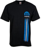 Mopar Logo Men&#39;s Black T-Shirt Size S to 5XL - £18.44 GBP+