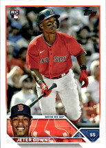 2023 Topps #165 Jeter Downs NM-MT RC Rookie Red Sox ID:52621 - $1.77