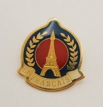 Le Francais France Eiffel Tower Collectible Travel Souvenir Lapel Hat Pin - £13.17 GBP