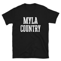 Myla Country Son Daughter Boy Girl Baby Name Custom TShirt - £20.59 GBP+