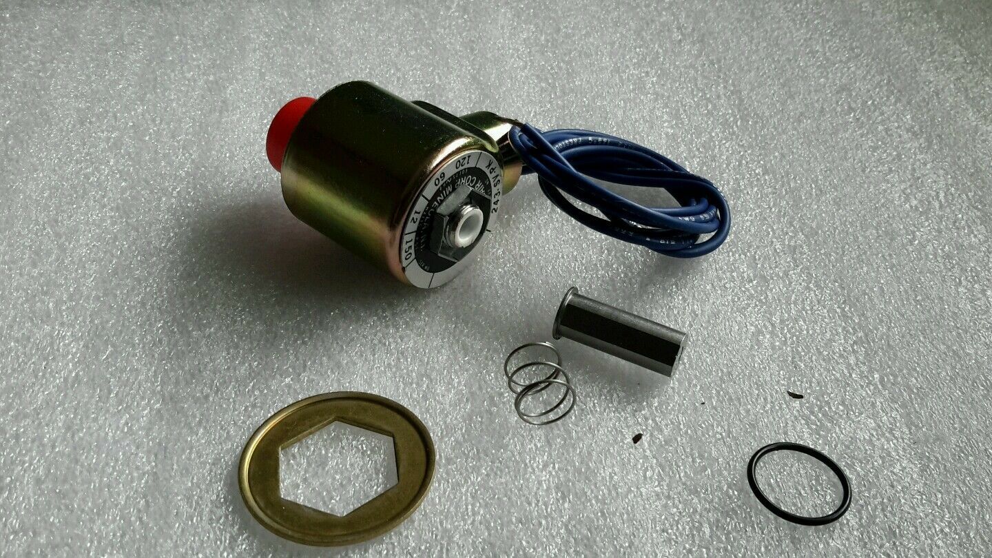 ALLENAIR 243-SV-PK SOLENOID VALVE COIL 120V 60HZ 12W 150PSI NEW $49 - $36.65
