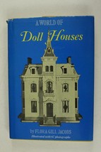 Vintage Hb Book 1965 A World Of Doll Houses By Flora Gill Jacobs Illustrated - £12.34 GBP