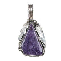 Justin Morris Navajo sterling charoite pendant - $113.85