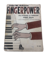 Vintage Fingerpower Piano Organ Music John Schaum Prep Book 1970 Finger ... - £8.96 GBP