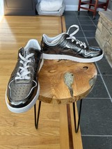 Coach Metallic Leather Sneakers Men’s Sz 11.5 - $1,546.27 MXN