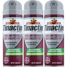 Tinactin Athletes Foot Deo Spray Powder (Pack of 3) - $408.64 MXN