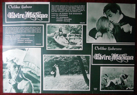 1967 Original Movie Poster Elvira Madigan Bo Widerberg Pia Degermark Sweden - £79.31 GBP