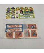 Vtg McDonald’s 1982 McDonaldland Express Train Happy Meal Sticker Sheet ... - $356.00 MXN
