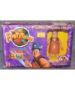 Vintage 1993 Mattel Flintstones Bowl O Rama Fred Flintstone Figure New In Box - $29.99