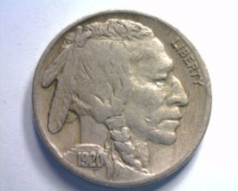 1920 Buffalo Nickel Very Fine Vf Nice Original Coin Bobs Coins Fast 99c Ship - £6.29 GBP