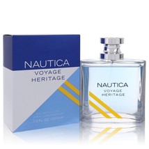 Nautica Voyage Heritage by Nautica Eau De Toilette Spray 3.4 oz for Men - $48.00