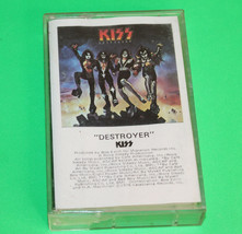 KISS DESTROYER Cassette Tape 1976 Casablanca Hard Classic Glam Detroit Rock City - £14.10 GBP