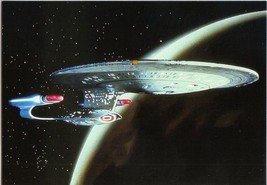 Star Trek The Next Generation Enterprise 4 x 6 Postcard S2 #8 German 1996 NEW - £2.39 GBP