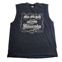 Harley Davidson Black Hills Rally 2012 Hill City South Dakota Sleeveless... - $28.17